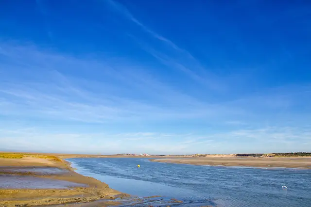 Baie d'Authie près du camping Le Champ Neuf